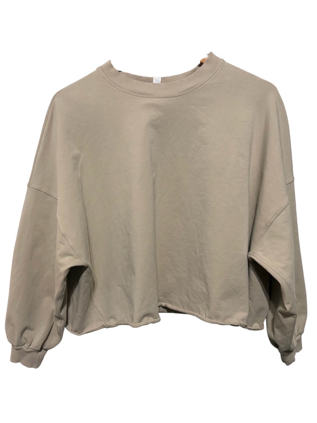 Lululemon Athletica Beige Crewneck Sweatshirt